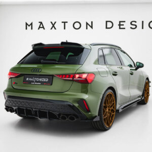 Maxton Street Pro rear diffuser for Audi S3 Sportback 8Y Facelift