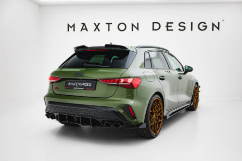 Maxton Street Pro rear diffuser for Audi S3 Sportback 8Y Facelift
