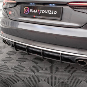 Maxton Street Pro stražnji difuzor za Audi S5 Coupe / Sportback F5