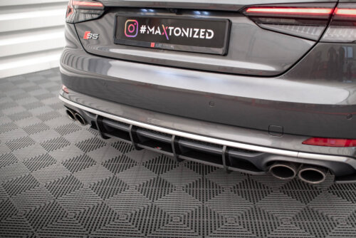 Maxton Street Pro rear diffuser for Audi S5 Coupe / Sportback F5
