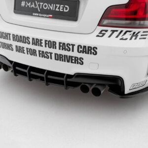 Maxton Street Pro rear diffuser for BMW 1 M Coupe E82