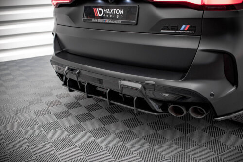 Maxton Street Pro rear diffuser for BMW X5M F95 / F95 Facelift
