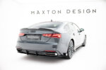 Maxton Street Pro rear diffuser + Flaps for Audi A5 F5 Facelift
