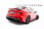 Maxton Street Pro rear diffuser + Flaps for Audi RS3 Sedan 8Y Facelift