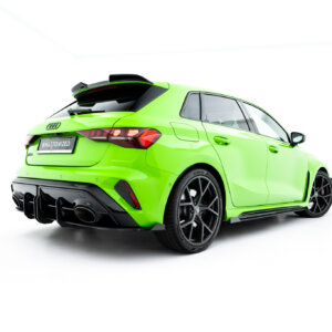 Maxton Street Pro stražnji difuzor + Flaps za Audi RS3 Sportback 8Y Facelift