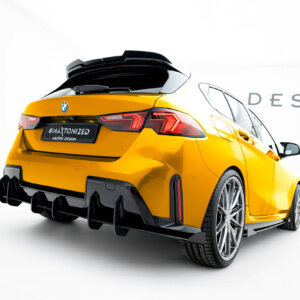 Maxton Street Pro stražnji difuzor + zaklopke za BMW 1 M-Pack F70