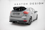 Maxton Street Pro rear diffuser + flaps for Ford Focus ST Mk3 Facelift