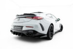Maxton Street Pro rear diffuser + flaps for Mercedes-AMG CLE 53 Aero C236