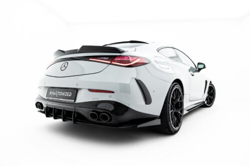 Maxton Street Pro rear diffuser + flaps for Mercedes-AMG CLE 53 Aero C236