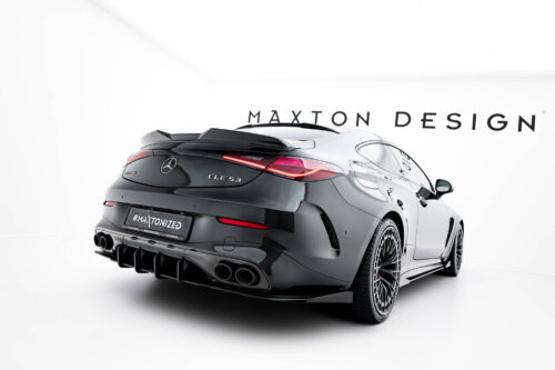 Maxton Street Pro rear diffuser + flaps for Mercedes-AMG CLE 53 C236