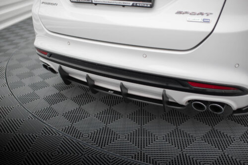 Maxton Street Pro rear diffuser for Ford Mondeo Sport Mk5 Facelift / Fusion Sport Mk2 Facelift