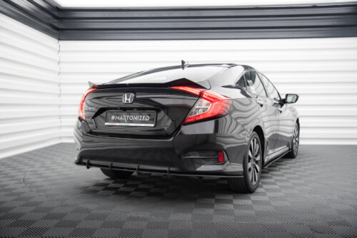 Maxton Street Pro rear diffuser for Honda Civic Mk10