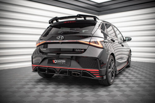 Maxton Street Pro rear diffuser for Hyundai I20 N Mk3