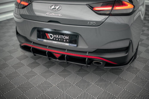 Maxton Street Pro rear diffuser for Hyundai I30 Fastback N-Line Mk3 Facelift