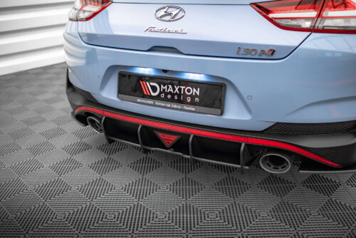 Maxton Street Pro rear diffuser for Hyundai I30 N Fastback Mk3 Facelift