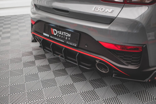 Maxton Street Pro rear diffuser for Hyundai I30 N Hatchback Mk3 Facelift