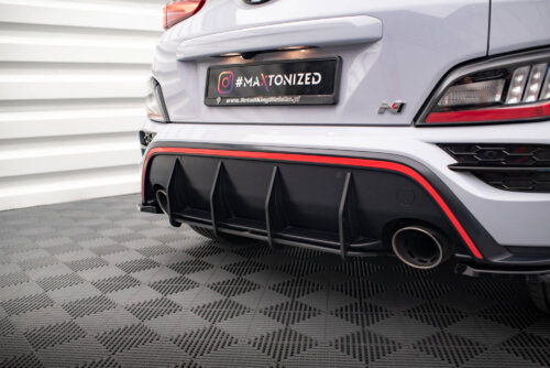 Maxton Street Pro rear diffuser for Hyundai Kona N Mk1