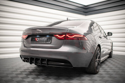 Maxton Street Pro rear diffuser for Jaguar XF R-Sport Mk2