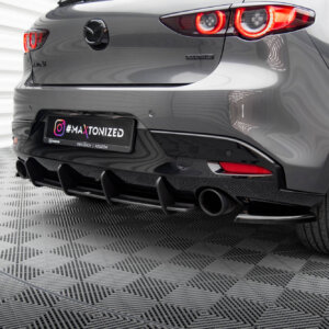 Maxton Street Pro rear diffuser for Mazda 3 Mk4