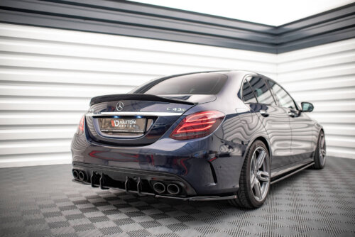 Maxton Street Pro rear diffuser for Mercedes-AMG C 43 Sedan W205 Facelift