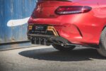 Maxton Street Pro rear diffuser for Mercedes-AMG C43 Coupe C205
