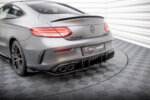 Maxton Street Pro stražnji difuzor za Mercedes-AMG C43 Coupe / Cabrio C205 Facelift / A205 Facelift