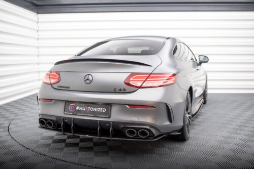 Maxton Street Pro stražnji difuzor za Mercedes-AMG C43 Coupe / Cabrio C205 Facelift / A205 Facelift