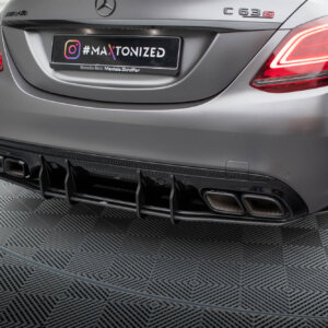 Maxton Street Pro stražnji difuzor za Mercedes-AMG C63 Sedan / Estate W205 Facelift