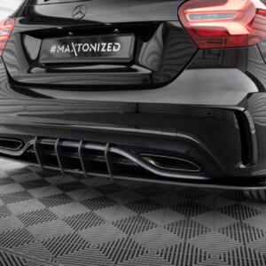 Maxton Street Pro stražnji difuzor za Mercedes-Benz A AMG-Line W176 Facelift