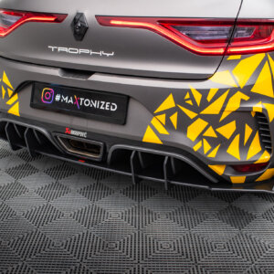 Maxton Street Pro stražnji difuzor za Renault Megane RS Mk4