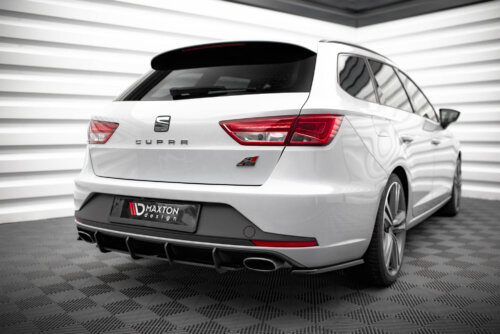 Maxton Street Pro rear diffuser for Seat Leon Cupra Sportstourer Mk3