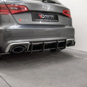 Maxton stražnji difuzor V.1 za Audi RS3 8V Sportback