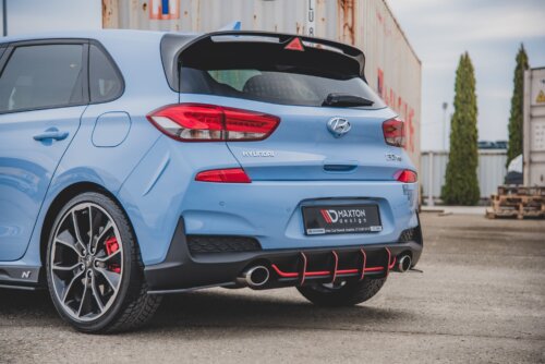 Maxton rear diffuser V.1 for Hyundai I30 N Mk3 Hatchback