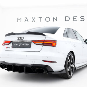Maxton rear diffuser V.2 for Audi RS3 Sedan 8V Facelift