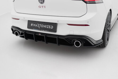 Maxton rear diffuser V.3 for Volkswagen Golf GTI Mk8