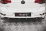 Maxton rear diffuser for Volkswagen Golf R-Line Mk 7 Facelift
