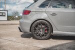 Maxton Street Pro rear side splitters for Audi RS3 8V Sportback