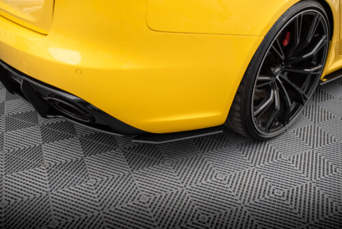 Maxton Street Pro rear side splitters for Audi RS4 B8
