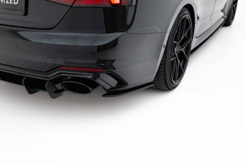 Maxton Street Pro rear side splitters for Audi RS5 Coupe / Sportback F5