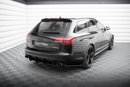 Maxton Street Pro rear side splitters for Audi RS6 Avant C6