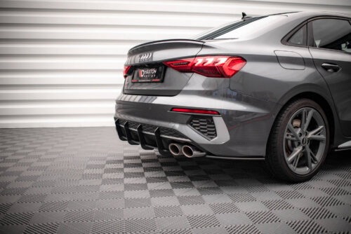 Maxton Street Pro rear side splitters for Audi S3 Sedan 8Y