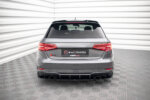 Maxton Street Pro rear side splitters for Audi S3 Sportback 8V Facelift