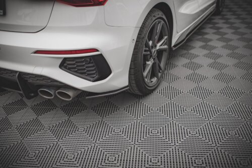 Maxton Street Pro rear side splitters for Audi S3 Sportback 8Y