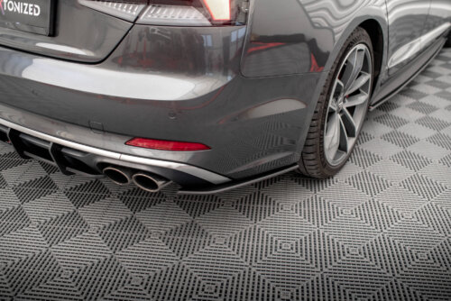 Maxton Street Pro rear side splitters for Audi S5 Coupe / Sportback F5