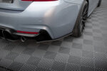 Maxton Street Pro rear side splitters for BMW 435i Coupe M-Pack F32
