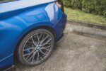 Maxton Street Pro rear side splitters for BMW M135i F20
