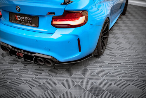 Maxton Street Pro rear side splitters for BMW M2 F87