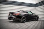 Maxton Street Pro rear side splitters for BMW M4 G82