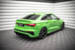 Maxton Street Pro rear side splitters + Flaps for Audi RS3 Sedan 8Y
