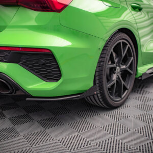 Maxton Street Pro stražnji bočni difuzori + Flaps za Audi RS3 Sedan 8Y